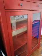 Meuble IKEA Hemnes, Huis en Inrichting, Kasten | Buffetkasten, Ophalen, Gebruikt, 100 tot 150 cm, Glas