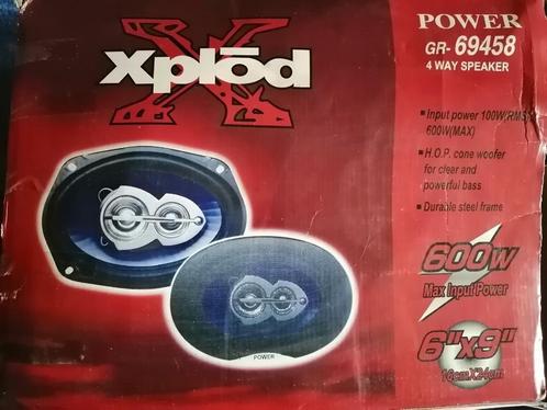 2 Haut-parleurs voiture 600 Watts XPLOD Power GR-69458, Auto diversen, Autospeakers, Verzenden
