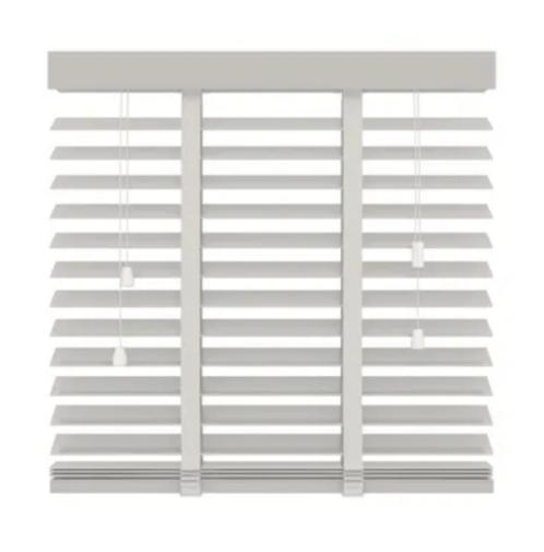 Horizontale jaloezie in hout - in nieuwstaat, Huis en Inrichting, Stoffering | Gordijnen en Lamellen, Zo goed als nieuw, 150 tot 200 cm
