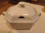 Soupière Vintage en porcelaine blanche - Bavaria porzellan, Enlèvement ou Envoi