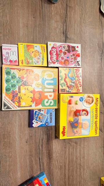 Lot kinderspelen beschikbaar voor biedingen