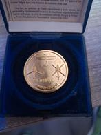 Genummerde herdenkingsmunt.