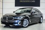 BMW 520 520iA MHEV Luxury Line 04/2021 - Full Option!, Auto's, BMW, Automaat, Achterwielaandrijving, 4 cilinders, Leder