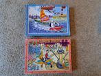 2 vintage, retro puzzels van Samson en Gert, 99 stukjes, Ophalen of Verzenden, Gebruikt