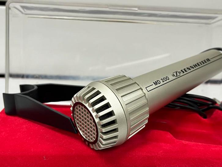 Sennheiser MD 200 vintage microfoon, Muziek en Instrumenten, Microfoons, Zo goed als nieuw, Ophalen of Verzenden