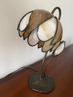 Tafellamp Tiffany style, Minder dan 50 cm, Glas, Tiffany, Ophalen of Verzenden