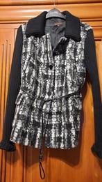 vest - dikke jacquet (gevoerd) - merk adolfo dominguez, Kleding | Dames, Ophalen, Gedragen, Maat 42/44 (L)