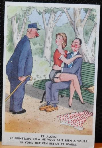 carte postale humoristique (1) beschikbaar voor biedingen
