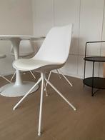 4 witte kuipstoelen, Huis en Inrichting, Stoelen, Ophalen, Nieuw, Wit, Vier