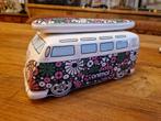 Keramische spaarpot Volkswagen busje T1 met surfplank, Ophalen of Verzenden