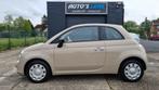 Fiat 500 / 1.2i / 2015 / Airco / PDC / Garantie, https://public.car-pass.be/vhr/a3ce8b9d-c59f-430e-bc71-88e7cf251b7e, Beige, Tissu