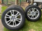 Volvo xc60 velgen met winterbanden continental, Auto-onderdelen, Ophalen, 18 inch, Gebruikt, Winterbanden