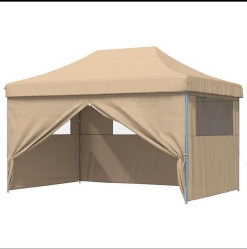 Tonnelle de jardin pliable, 3 x 4,5 m, avec parois latérales, Tuin en Terras, Partytenten, Nieuw, Opvouwbaar, Ophalen of Verzenden