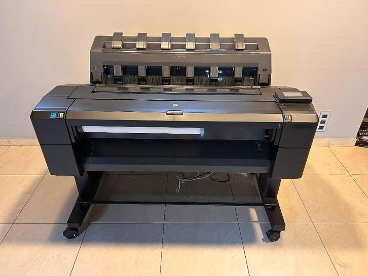 HP plotter printer, Computers en Software, Printers, Gebruikt, Printer, Inkjetprinter, Kleur printen, Zwart-en-wit printen, Ophalen