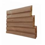 Thermowood duo blokprofiel, Doe-het-zelf en Bouw, Hout en Planken, Ophalen, 25 tot 50 mm, Grenen, Nieuw