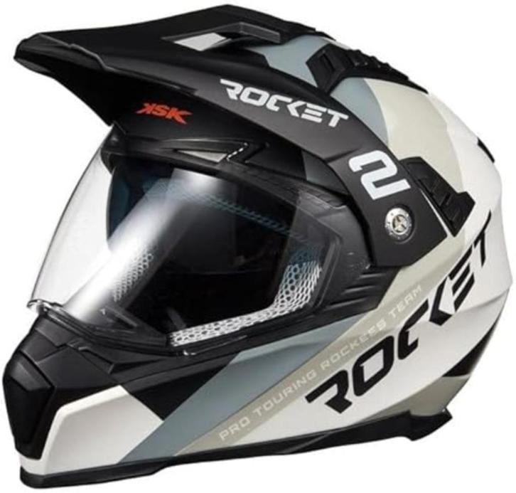 KSK DS Rocket helm SNELLE GRATIS VERZENDING, Motoren, Kleding | Motorhelmen, Heren, Overige typen, Overige merken, Nieuw met kaartje