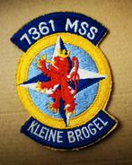 Kleine Brogel 7361 mss patch nieuwst., Verzamelen, Nieuw, Ophalen of Verzenden, Patch, Badge of Embleem