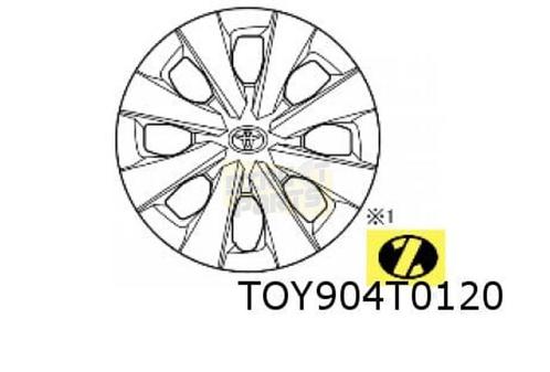 Toyota Corolla E21 Wieldop 16'' (type A)  Origineel! 4260202, Auto diversen, Wieldoppen, Nieuw, Verzenden
