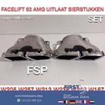 FACELIFT 63 AMG UITLAATSIERSTUK SET C63 E63 GLC63 GLE63 GT63, Enlèvement ou Envoi, Mercedes-Benz, Neuf