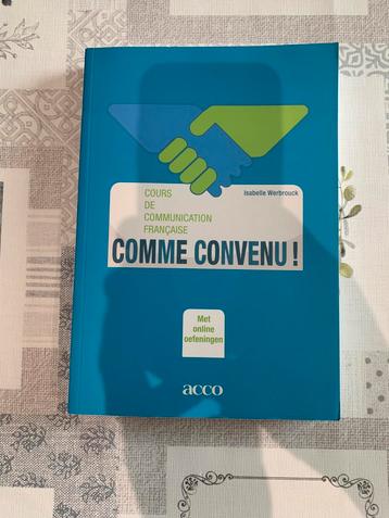 Comme convenu beschikbaar voor biedingen