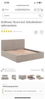 Mysen Bed 160x200 - Top kwaliteit - incl matras, Maison & Meubles, Chambre à coucher | Matelas & Sommiers, Enlèvement ou Envoi