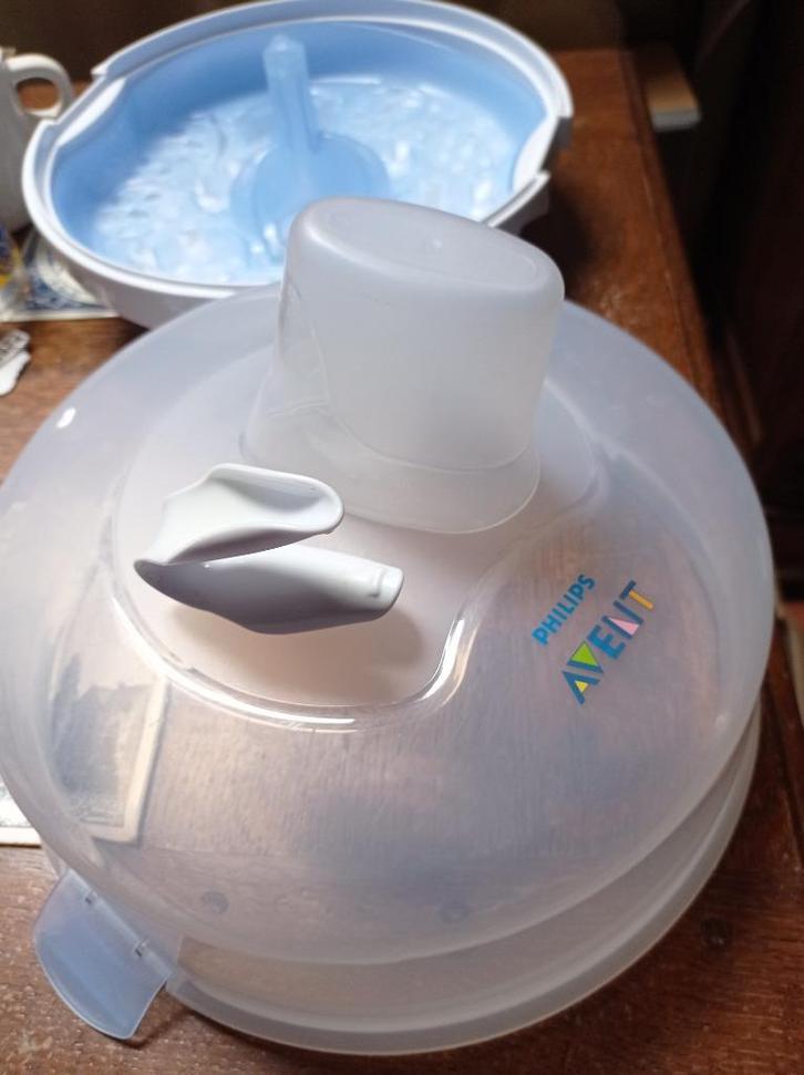 Avent voor sterilisatie allerlei in de microgolf, Kinderen en Baby's, Babyvoeding en Toebehoren, Zo goed als nieuw, Sterilisator