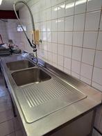 Lavabo double avec égouttoir, Articles professionnels, Enlèvement