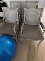 5 stoelen en 3 zeteltjes, Huis en Inrichting, Ophalen, Hout, Louis XVI, Gebruikt