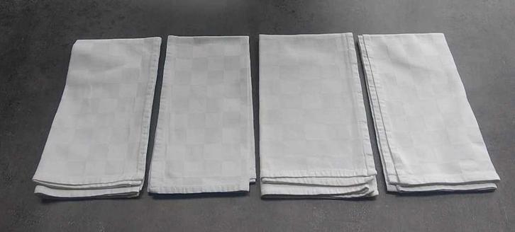 opblinkdoeken en opdienservetten hotelschool Ter Duinen Koks, Diversen, Schoolbenodigdheden, Ophalen of Verzenden