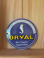 Orval emaille bord met een diameter van 12 cm, Antiek en Kunst, Ophalen of Verzenden