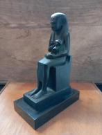 Statue égyptienne avec cachet du Louvre, Antiquités & Art, Enlèvement ou Envoi