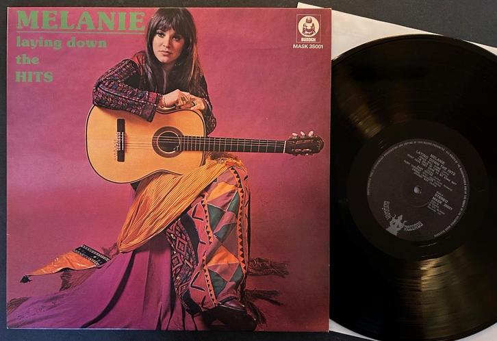 MELANIE - Laying down the hits ( LP; NMINT ), Cd's en Dvd's, Vinyl | Rock, Zo goed als nieuw, Singer-songwriter, 12 inch, Verzenden
