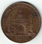 Médaille Exposition Universelle d'Anvers 1885, Timbres & Monnaies, Pièces & Médailles, Envoi