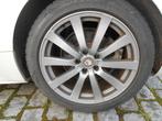 4 aluminium velgen  18 inch met winterbanden op, 235 mm, Velg(en), Gebruikt, Personenwagen