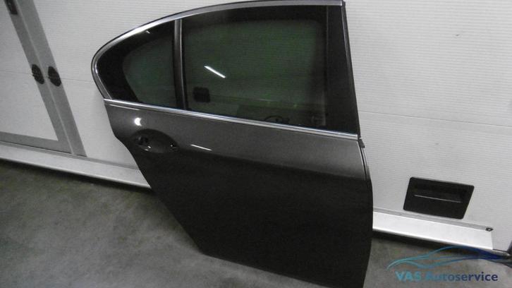 Portier BMW 5-serie F10 sedan rechtsachter  bruinmetallic, Auto-onderdelen, Carrosserie, Deur, BMW, Gebruikt, Herkomst onderdeel bekend