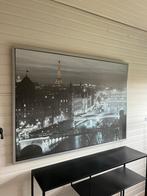 IKEA poster in metalen kader – Foto van Parijs – Goede staat, Comme neuf, 75 cm ou plus, 125 cm ou plus, Enlèvement