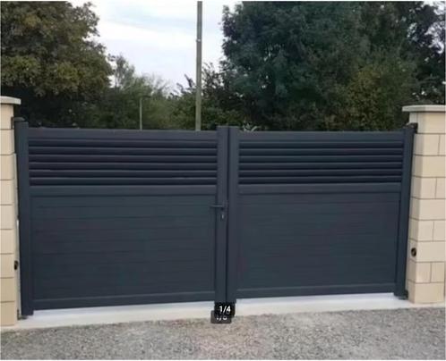 draaipoort aluminium VITO, Tuin en Terras, Tuinpoorten, Draaipoort, Aluminium, Ophalen