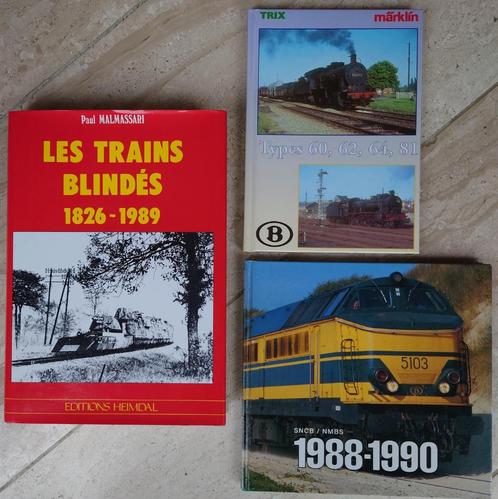 3 x livres de trains, Collections, Trains & Trams, Comme neuf, Train, Enlèvement ou Envoi