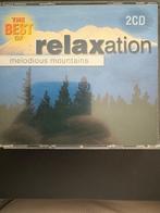 Relaxation - Meloudious Mountains, Cd's en Dvd's, Ophalen of Verzenden, Zo goed als nieuw, (Natuur)geluiden