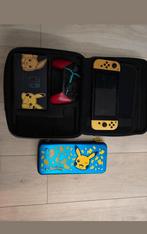 Nintendo switch Pokemon edition met case en travel bag, Ophalen of Verzenden, Zo goed als nieuw