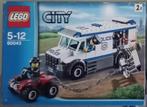 LEGO 60043 City Gevangenentransport, Kinderen en Baby's, Ophalen of Verzenden, Gebruikt, Complete set, Lego