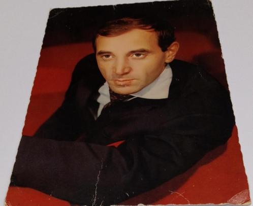 lot de cartes postales d'artistes : AZNAVOUR, Verzamelen, Postkaarten | Themakaarten, Ongelopen, 1960 tot 1980, Sterren en Beroemdheden