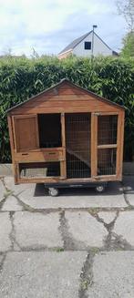 Konijnenhok, Dieren en Toebehoren, Knaagdieren en Konijnen | Hokken en Kooien, Ophalen, 60 tot 90 cm, Hok, 75 tot 110 cm