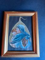 Indische leaf art Madonna, Verzamelen, Ophalen of Verzenden, Zo goed als nieuw, Overige typen, Christendom | Katholiek