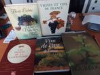 Set van 5 boeken over wijn. 50€, Ophalen