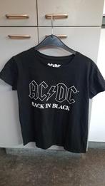 T shirt AC️DC, Kleding | Dames, T-shirts, Zwart, Zo goed als nieuw, Korte mouw, Maat 36 (S)