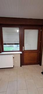 Buiten deuren met raam, Doe-het-zelf en Bouw, Deuren en Vliegenramen, Ophalen, Hout, Buitendeur