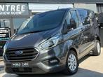 Ford Transit Custom 2.0TDCi L1H1 131CV TVAC*BTWIN DOUBLE POR, Auto's, Voorwielaandrijving, Stof, 4 cilinders, https://public.car-pass.be/vhr/2a2a8821-e951-4879-ab2e-0c1d62d0d716