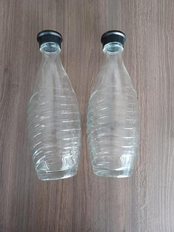 Glazen flessen Sodastream beschikbaar voor biedingen