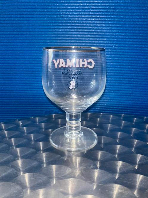 Ford Escort Rally Special Chimay Glass 2019, Verzamelen, Glas en Drinkglazen, Nieuw, Bierglas, Ophalen of Verzenden